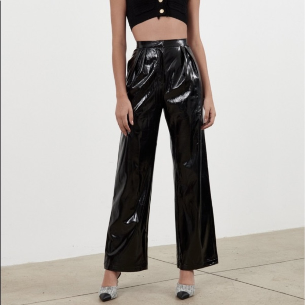 RONNY KOBO DINA LEATHER PANT